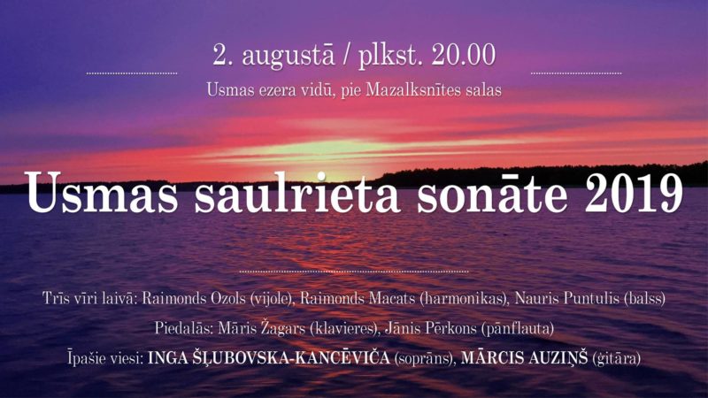 Usmas saulrieta sonāte 2019