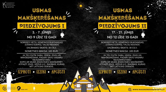 „Usmas makšķerēšanas piedzīvojums”