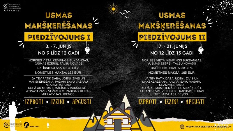 «Usmas makšķerēšanas piedzīvojums»