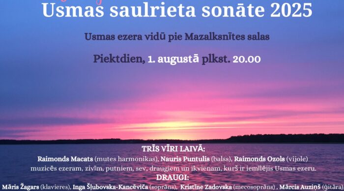 Usmas saulrieta sonāte 2025