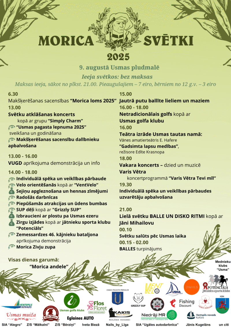 Morica svētki 2025