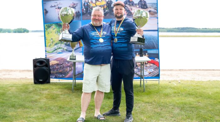 Lietuvas spiningošanas līgas čempionāta posms Usmā.