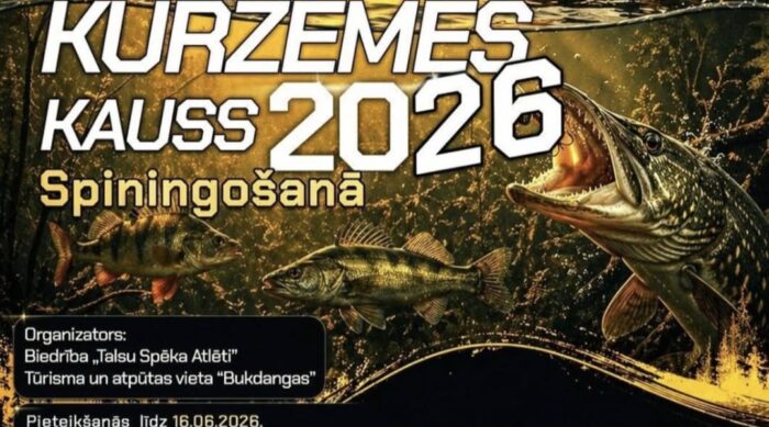 Kurzemes kauss spiningošanā 2026